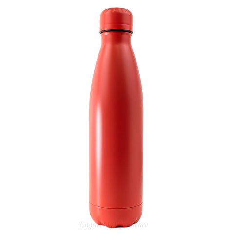 Personalised 500ml Thermal Bottle - Red