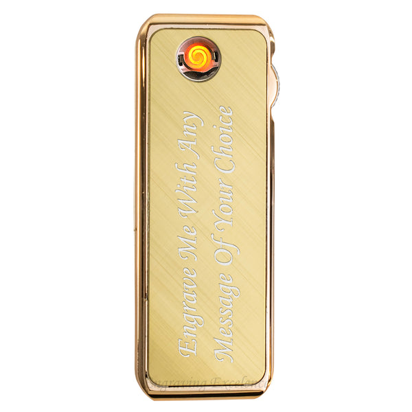 Coil USB Lighter - Gold
