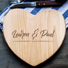 Personalised Heart Chopping Board - Design 2