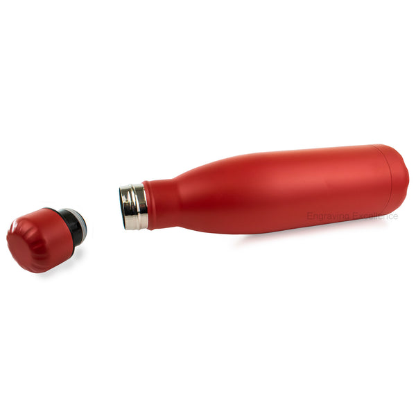 Personalised 500ml Thermal Bottle - Red