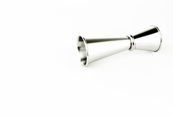 Shiny Silver 25/50ml Jigger