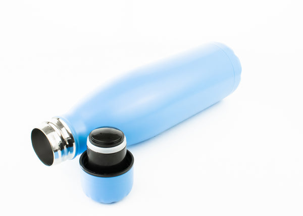 Personalised 500ml Thermal Bottle - Light Blue