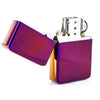 Premium Brass Flip Lighter - Purple