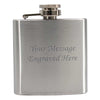 3oz Steel Hip Flask 360 Product View