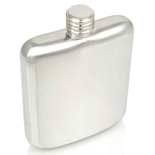 Mirror Finish 6oz Hip Flask