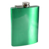 8oz Green Hip Flask