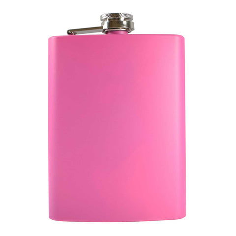 8oz Pink Hip Flask