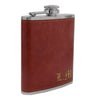 7oz Rustic Hip Flask Gift Set