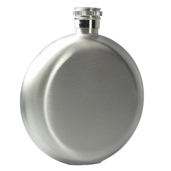 5oz round Hip Flask Steel