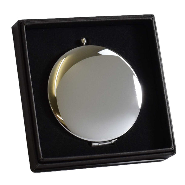 Personalised Compact Mirror - Silver or Rose Gold