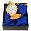 Gold Pocket Watch with Roman Numerals