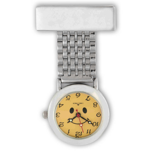 Smiley Face Nurses Fob Watch