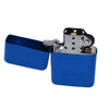 Steel Traditional Flip Lighter - Blue