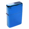 Steel Traditional Flip Lighter - Blue