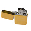 Steel Traditional Flip Lighter - Gold