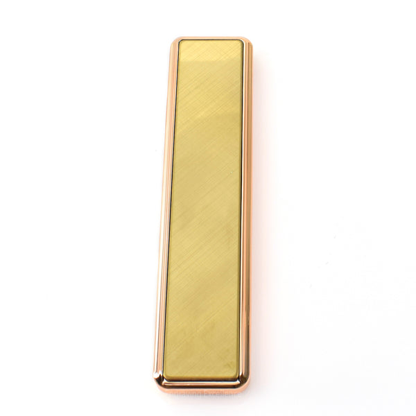 Slim Slide Action USB Lighter - Gold