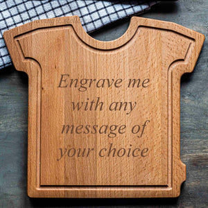 Personalised T-shirt Chopping Board - Design 4