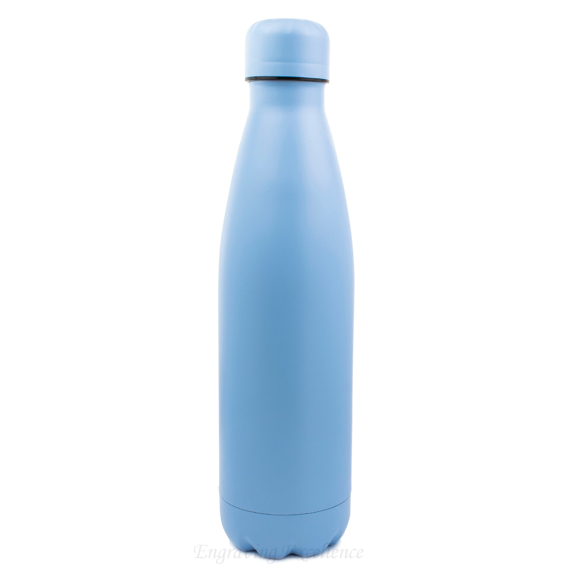 Personalised 500ml Thermal Bottle - Light Blue