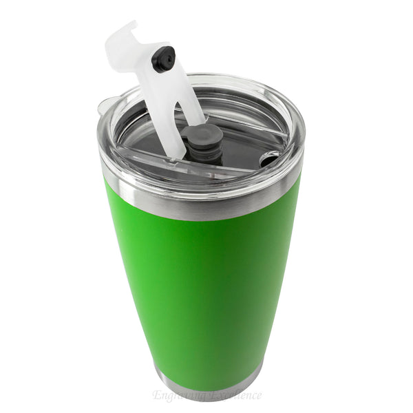 Personalised Thermal Double Insulated Cup - Green