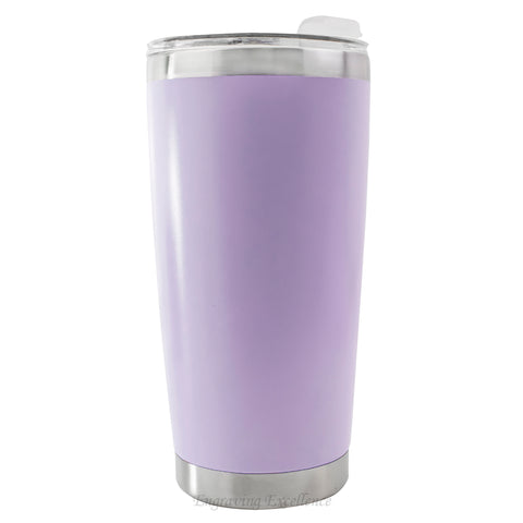 Personalised Thermal Double Insulated Cup - Lavender