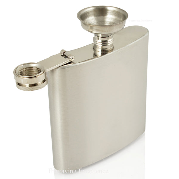 6oz Hip Flask and Funnel