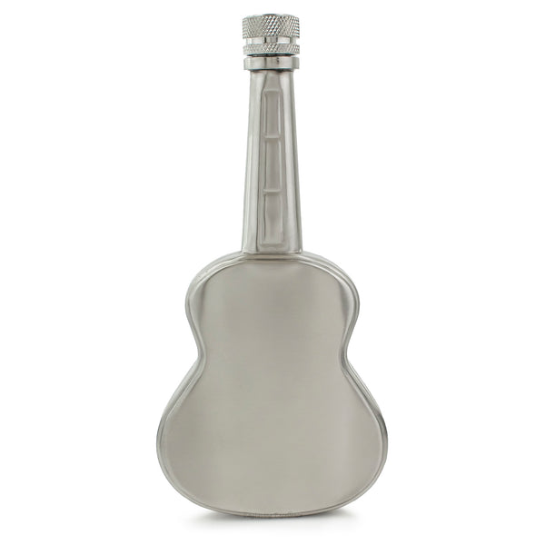 Personalised Silver Guitar 5oz Hip Flask