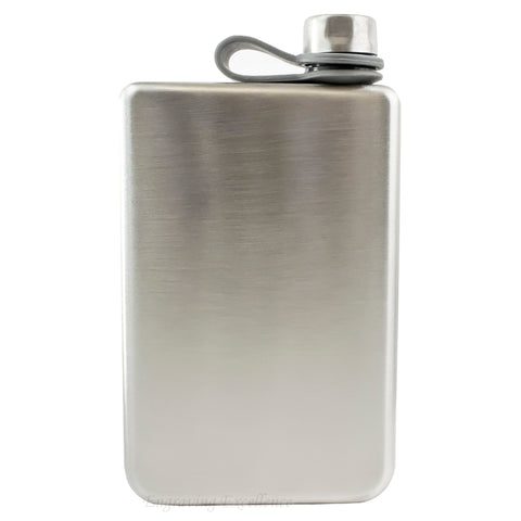 8oz Trekking Silver Hip Flask