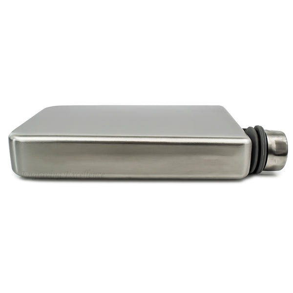 8oz Trekking Silver Hip Flask