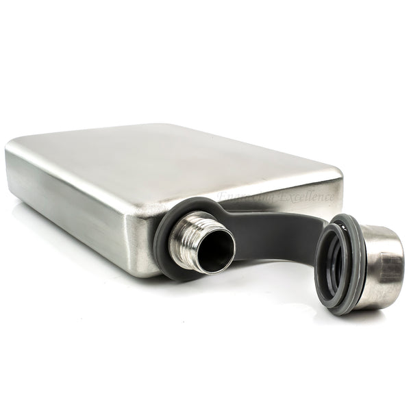 8oz Trekking Silver Hip Flask