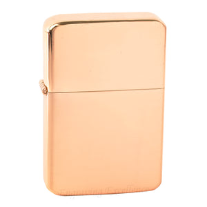 Premium Brass Flip Lighter - Rose Gold