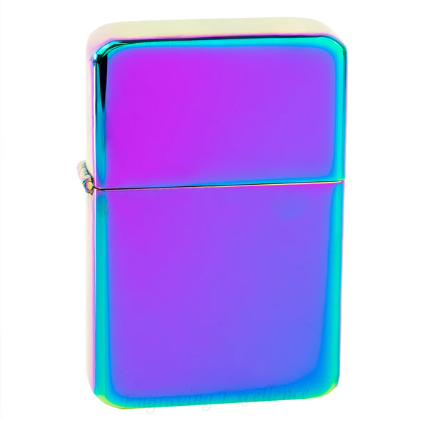 Premium Brass Flip Lighter - Rainbow