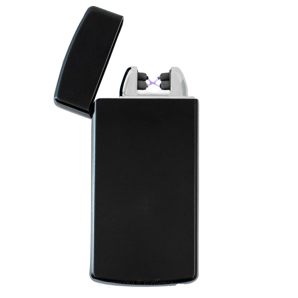Arc-Plasma Windproof Cigarette Lighter - Black