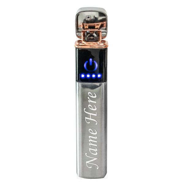 Slim Arc Lighter - Silver