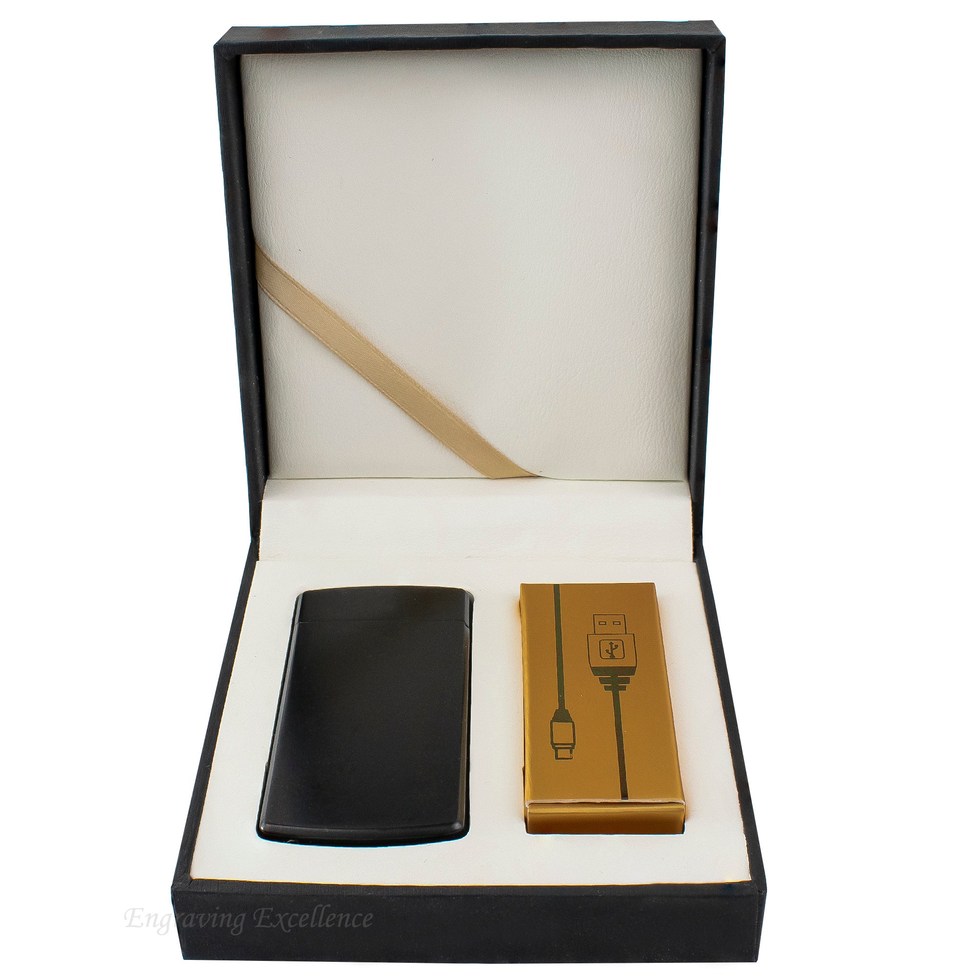 Arc-Plasma Windproof Cigarette Lighter - Black